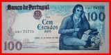 * SADINO (1765-1805): PORTUGAL ★ 100 ESCUDO 1985 UNGEWÖHNLI...