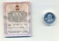 1000 Dinar 2007 Obradovic in Original Etui + Zertifikat sehr s...