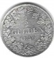 Würtemberg 1/2 Gulden 1840, Silber 5,29 gr. 0,900, recht gut ...