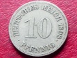s.8 Kaiserreich** 10 Pfennig 1898 E