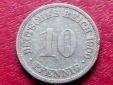 s.9 Kaiserreich** 10 Pfennig 1900 F