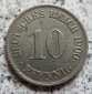 Kaiserreich 10 Pfennig 1900 J