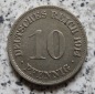Kaiserreich 10 Pfennig 1914 G