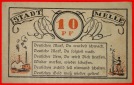 * HANOVER: DEUTSCHLAND MELLE  ★ 10 PFENNIG 1921 KFR KNACKIG!...