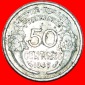 * FÜLLHORN (1941-1947): FRANKREICH ★  50 CENTIME 1947! ★O...