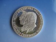 Silber Medaille Erfurt, Kassel Gipfeltreffen Willy Brandt + Wi...