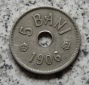 Rumänien 5 Bani 1906 J