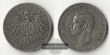 Deutsches Kaiserreich. Hessen  5 Mark  1900 A  Ernst Ludwig 18...