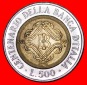 * BANK VON ITALIEN 1893-1993: ITALIEN ★ 500 LIRE (1993R)! OH...