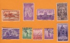 USA 1940 alle Einzelmarken aus 1940 Mi.490,491,492,493,494,495...
