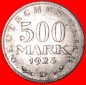 * INFLATION: DEUTSCHLAND WEIMARER REPUBLIK ★ 500 MARK 1923D!...