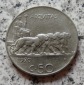 Italien 50 Centesimi 1920, glatter Rand