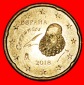 * NORDISCHES GOLD (2010-2023): SPANIEN ★ 20 EUROCENT 2018 Ce...