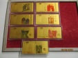 7 Euro - Goldbanknoten 999er Gold Gewicht je Banknote 0,5 Gram...