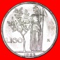 * GÖTTIN MINERVA (1954-1989): ITALIEN ★ 100 LIRE 1965R! ★...