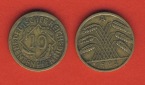 Weimarer Republik 10 Rentenpfennig 1924 A
