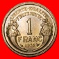 * FÜLLHORN (1931-1941): FRANKREICH ★ 1 FRANC 1932 STEMPEL 1...