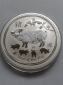 Original 10$ 2019 Australien Lunar Schwein 10 Unzen Silber 999...