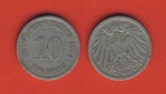 Kaiserreich 10 Pfennig 1893 A