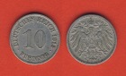 Kaiserreich 10 Pfennig 1913 A
