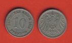 Kaiserreich 10 Pfennig 1915 A