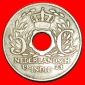 * NIEDERLANDE (1913-1922): NIEDERLÄNDISCH-INDIEN★ 5 CENTS 1...