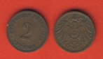 Kaiserreich 2 Pfennig 1915 A