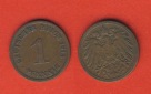 Kaiserreich 1 Pfennig 1913 A