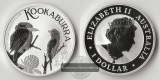 Australien,  1 Dollar  2023  Kookaburra FM-Frankfurt  Feinsilb...