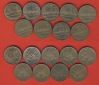 Frankreich 9x 10 Francs 1974,75,76,77,78,79,84 + 1987 siehe Zu...