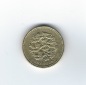 Großbritannien 1 Pound 2002 Englisches Wappen