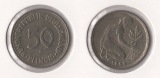 BRD 50 Pfennig 1950 G ss-vz