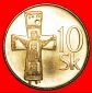 * CHRISTENTUM (1993-2008): SLOWAKEI ★ 10 KRONEN 1993 STG STE...