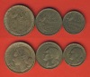 Frankreich 50 Francs 1951, 20 Francs 1952 B + 10 Franc 1953 B ...