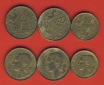 Frankreich 20 Francs 1951, 20 Francs 1952  + 10 Franc 1951 B (...