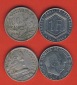 Frankreich 100 Francs 1954, 1 Franc Charles DE Gaulle mit Mz.M...
