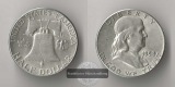 USA Half Dollar (Franklin) 1958   FM-Frankfurt Feingewicht:11,...