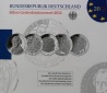 10 € Silber-Gedenkmünzenset 2012 - SPIEGELGLANZ -