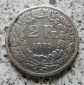 Schweiz 2 Franken 1879