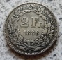 Schweiz 2 Franken 1886, besser