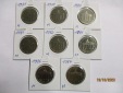 Lot - Sammlung 8 x 5 Mark DDR Münzen Hauptstadt der DDR Brand...
