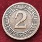 4517(6) 2 Rentenpfennig (Weimarer Republik) 1924/D in ss ........
