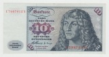Ro. 263 c, 10 Deutsche Mark vom 02.01.1960, E7987812S, Kassenf...