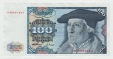 Ro. 266 a, 100 Deutsche Mark vom 02.01.1960, N9083418J, leicht...