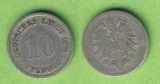 Kaiserreich 10 Pfennig 1874 A