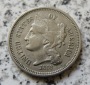 USA 3 Cents 1868