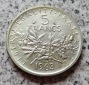 Frankreich 5 Francs 1963, Silber