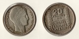 Frankreich 20 Francs 1933 (Marianne) Silber ss-vz Schön #206