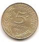 Frankreich 5 Centimes 1987 #214
