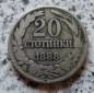Bulgarien 20 Stotinki 1888, Belegstück